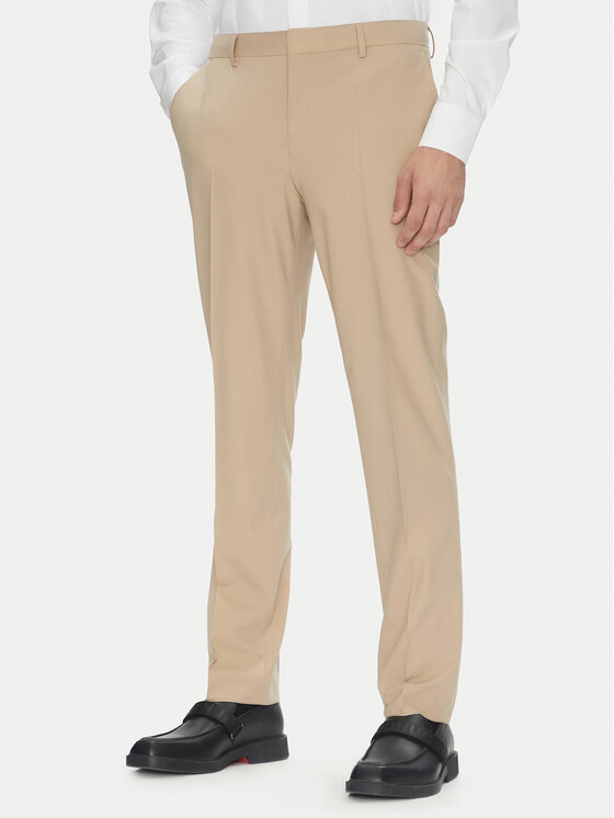 HUGO HUGO Öltöny Henry/Getlin232X 50530116 Bézs Slim Fit