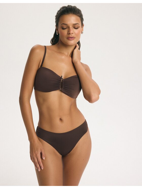 Esotiq Esotiq Dół od bikini 45558 Brązowy