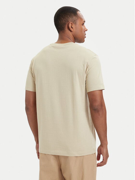 Gant Gant T-Shirt Shield  2003184 Beżowy Regular Fit