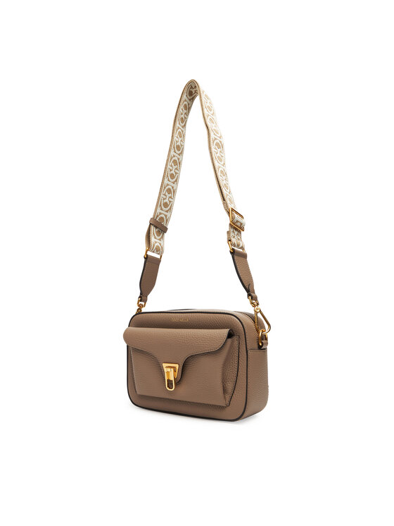 Coccinelle Coccinelle Ročna torba NOF Coccinelle Beat Soft Ribb E1 NOF 15 02 01 Rjava