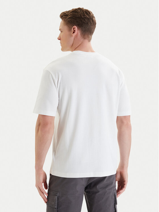 Hunter Hunter Футболка W126-HRMTS-1004-01X Білий Regular Fit