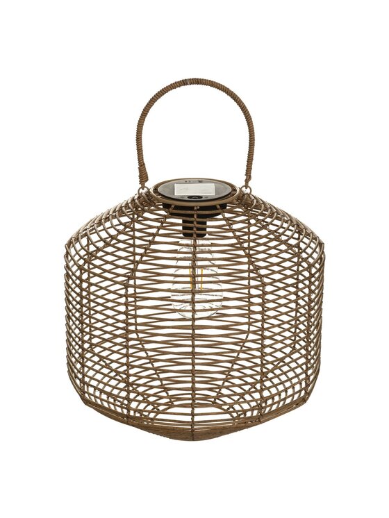Lampion MIAhome, metalowy Solarny VILAKKU 30 cm