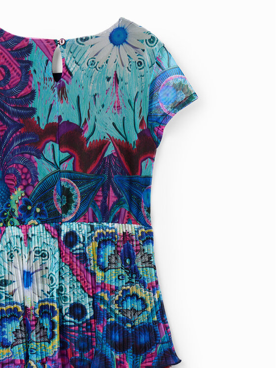 Desigual Desigual Haljina za svaki dan 23SGVK19 Plava Regular Fit