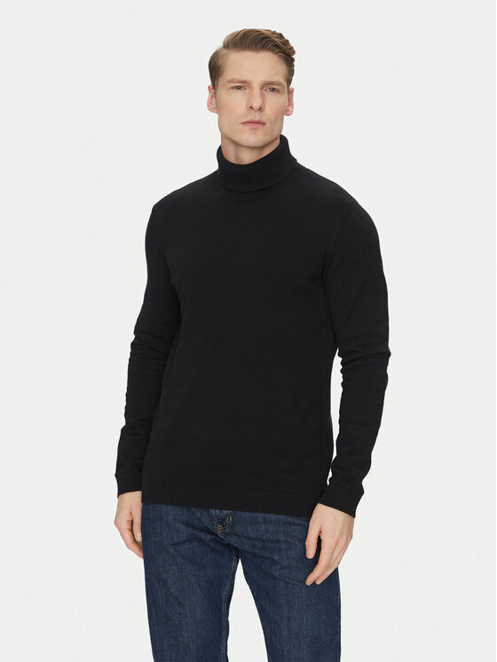 Férfi Garbó Jack&Jones, Méret: M, Fekete, Basic 12258051