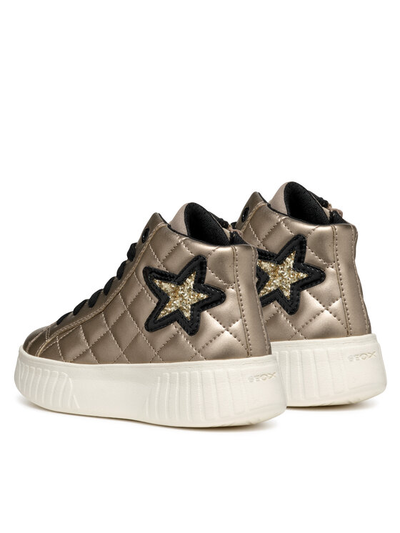 Geox Geox Snīkeri J Mikiroshi Girl J46DVA 000NF C2229 M Zelta
