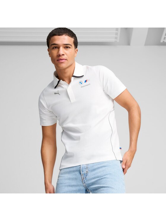 Puma Puma Polo 627462 Biały Regular Fit