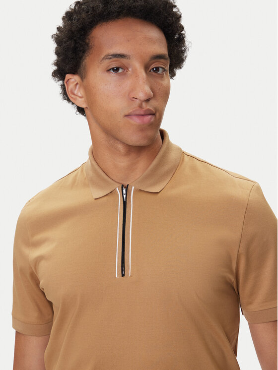 BOSS BOSS Polo H-Paras 65 50543880 Bež Regular Fit