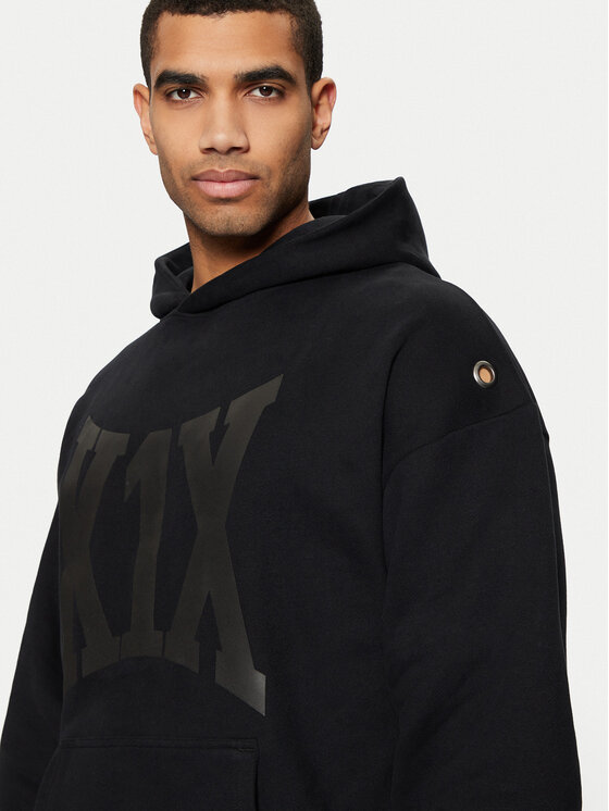 K1X K1X Bluza Basketball 60210136 Czarny Regular Fit