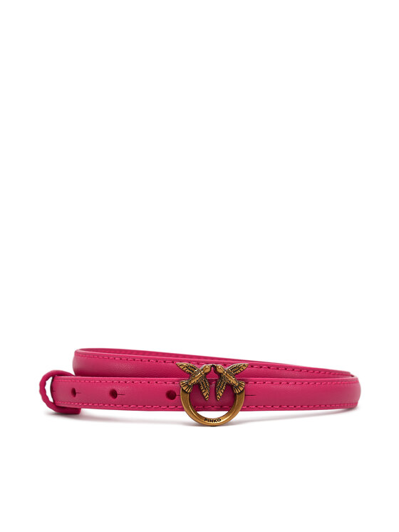 PINKO PINKO Ζώνη Γυναικεία Love Berry H1 Belt PE 25 PLT01 102148 A0F1 Ροζ