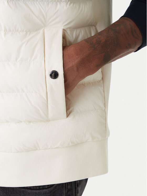 Tommy Hilfiger Tommy Hilfiger Liemenė Mix Media Ess MW0MW41441 Écru Regular Fit