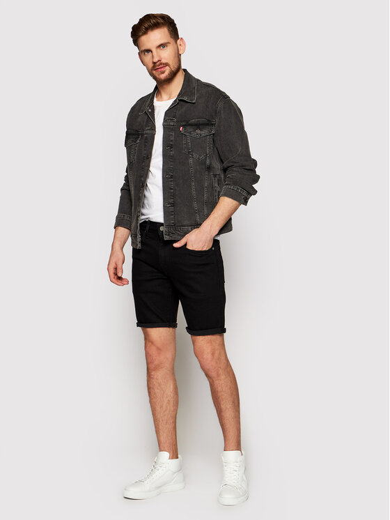 Levi's® Levi's® Pantaloni scurți de blugi 405™ 39864-0037 Negru Standard Fit