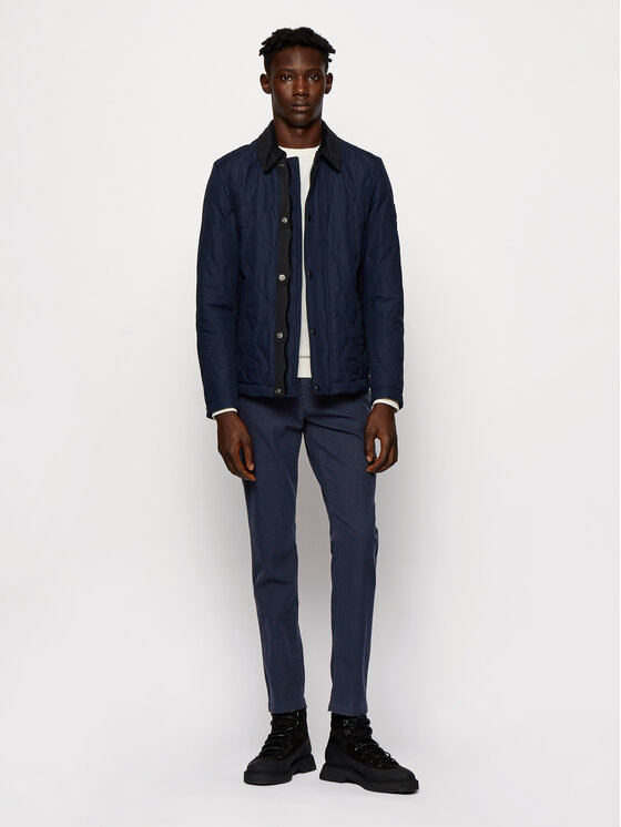 BOSS Boss Hlače Schino-Modern 2 50436144 Tamnoplava Slim Fit