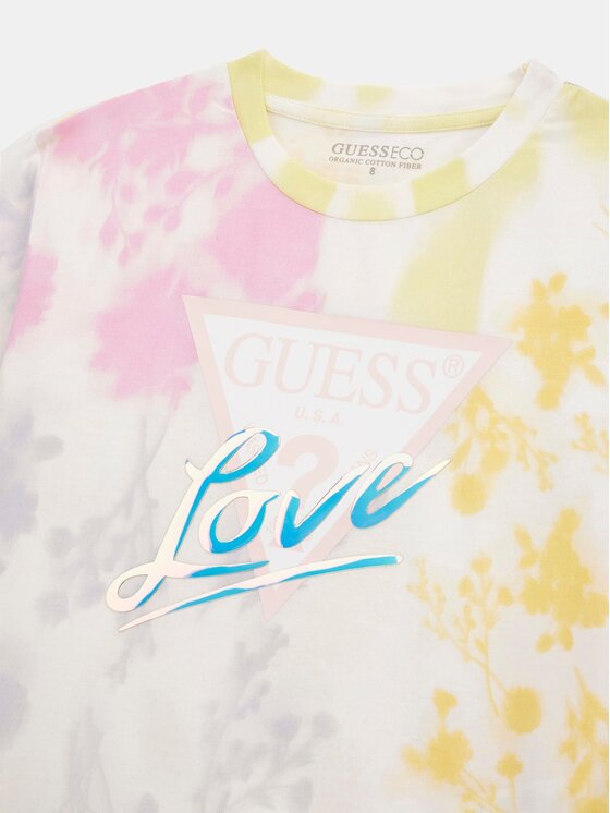 Guess Kids Guess Kids Top 172539 Kolorowy Classic Fit
