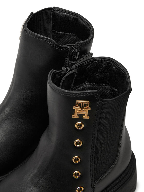 Tommy Hilfiger Tommy Hilfiger Μποτάκια Chelsea Boot T3A5-33578-1351 M Μαύρο