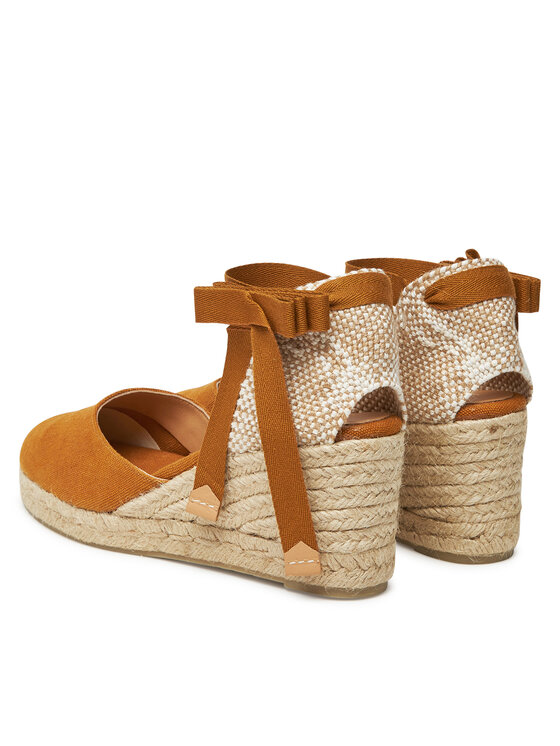 Castañer Castañer Espadrilky Carina/6/002 021644 Hnědá