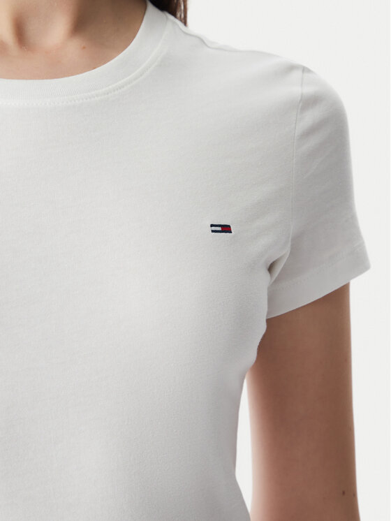 Tommy Jeans Tommy Jeans T-Shirt-Set DW0DW21366 Weiß Slim Fit