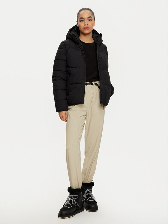 4F 4F Kurtka zimowa 4FWAW24TDJAF473 Czarny Regular Fit