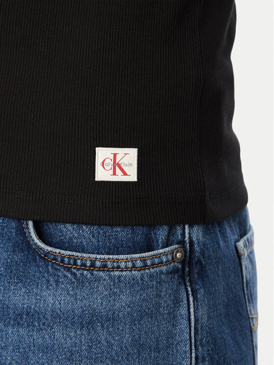 Calvin Klein Jeans Calvin Klein Jeans T-Shirt LV04RG214G Czarny Slim Fit