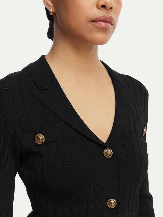 Guess Guess Kardiganas W5YR11 Z0130 Juoda Regular Fit