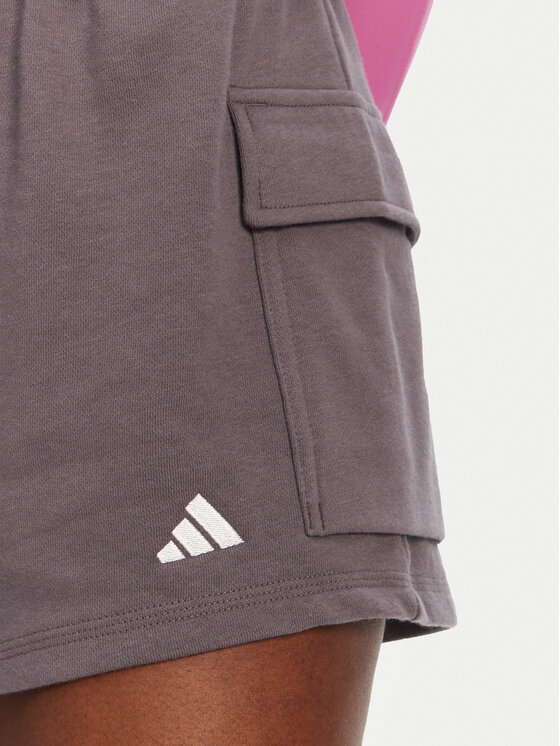 adidas adidas Спортни шорти Essentials Small Logo JC5700 Сив Loose Fit