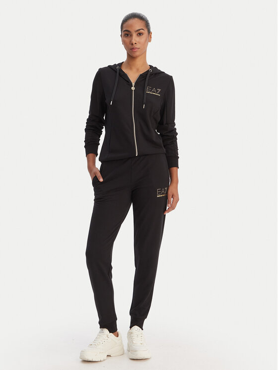 EA7 Emporio Armani EA7 Emporio Armani Tuta 8NTV51 TJ9RZ 1200 Nero Regular Fit
