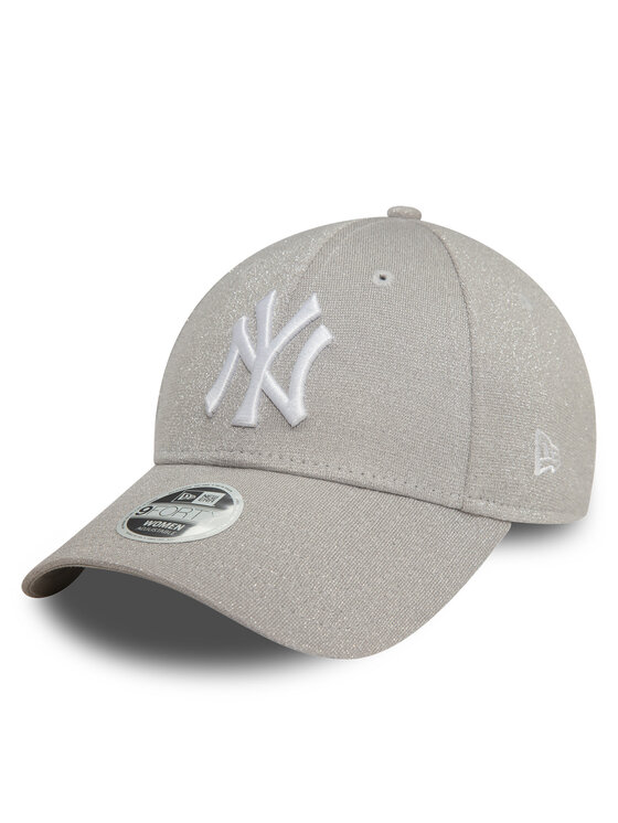 New Era Cepure ar nagu Glitter New York Yankees 9FORTY 60580739 Pelēks