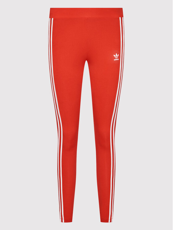 adidas adidas Κολάν adicolor Classics 3-Stripes HD2348 Κόκκινο Tight Fit