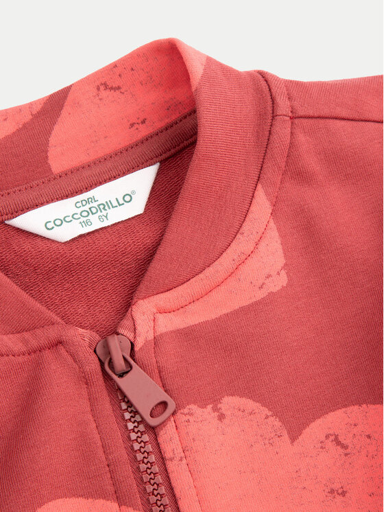 Coccodrillo Coccodrillo Sweatshirt ZC4132201HGK Dunkelrot Regular Fit