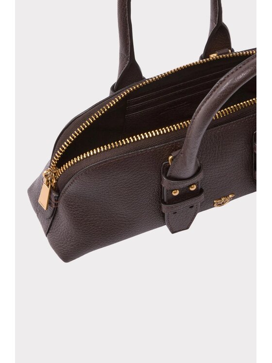 PINKO PINKO Kabelka Bowling Bag Horizontal Hnědá