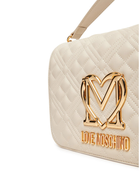 LOVE MOSCHINO LOVE MOSCHINO Torebka JC4302PP0MK1211A Écru