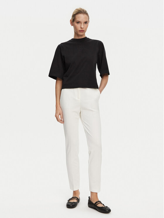 PINKO PINKO T-shirt Niamey 104604 A2F8 Crna Regular Fit