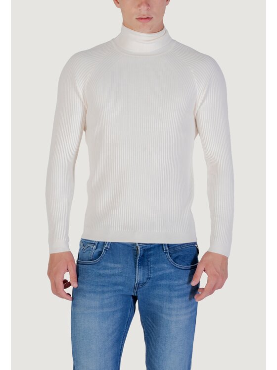 Antony Morato Antony Morato Maglione STRETCH VISCOSE Bianco Stretch Fit