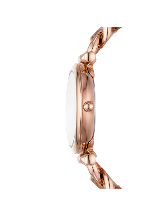 Fossil Fossil Ρολόι Carlie ES5330 Ροζ χρυσό