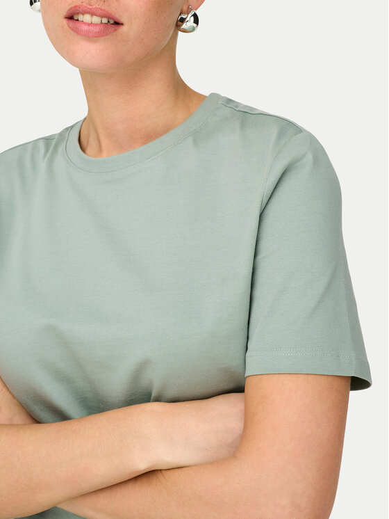 ONLY ONLY Marškinėliai Freja 15367970 Žalia Regular Fit