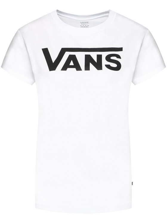 Vans Vans Tricou Wm Flying V Crew Tee VN0A3UP4 Alb Regular Fit