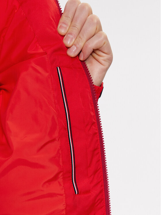 Tommy Hilfiger Tommy Hilfiger Giacca di transizione New York MW0MW33734 Rosso Regular Fit