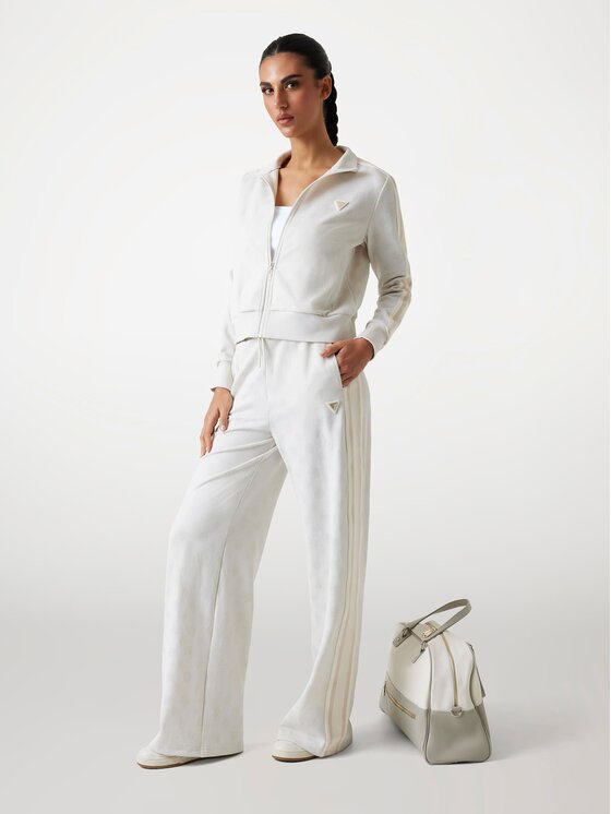 Guess Guess Džemperis ar kapuci 176839 Balts Classic Fit
