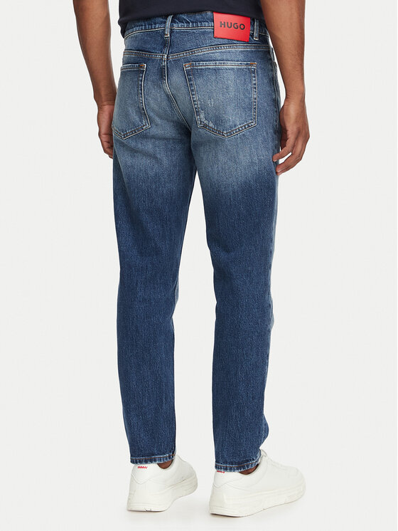 HUGO HUGO Jeansy 50561463 Niebieski Tapered Fit
