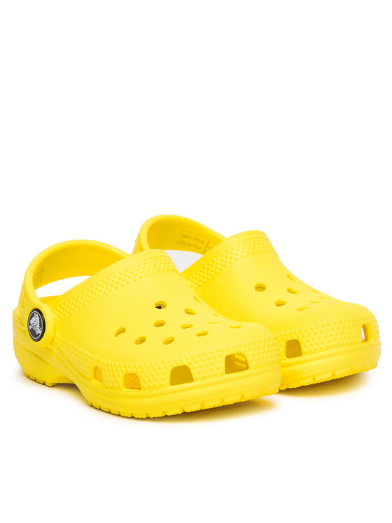 Crocs Crocs Klapki Classic Clog T 206990 Żółty