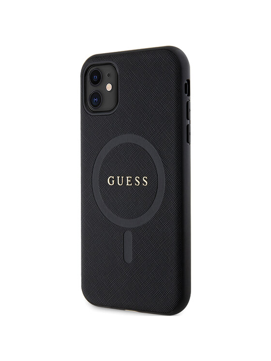 Guess Guess Etui na telefon iPhone 11 Czarny
