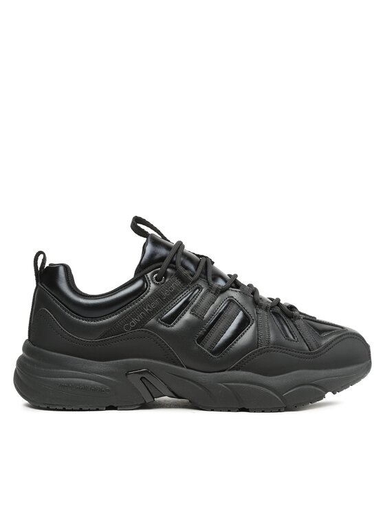 Calvin Klein Jeans Calvin Klein Jeans Sneakersy Retro Tennis Laceup Mix Reefl YM0YM00699 Čierna