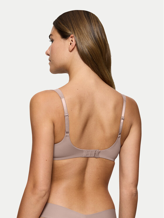 Triumph Triumph Biustonosz balkonetka Make-Up Illusion 10217849 Brązowy