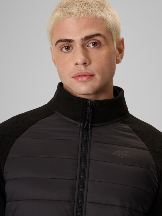 4F 4F Polar ESSENTIAL Czarny Regular Fit