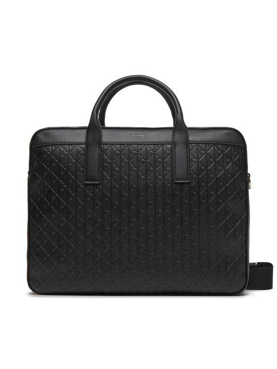 Calvin Klein Calvin Klein Сумка для ноутбука Emblem Emboss Commuter LV04D3265G Чорний