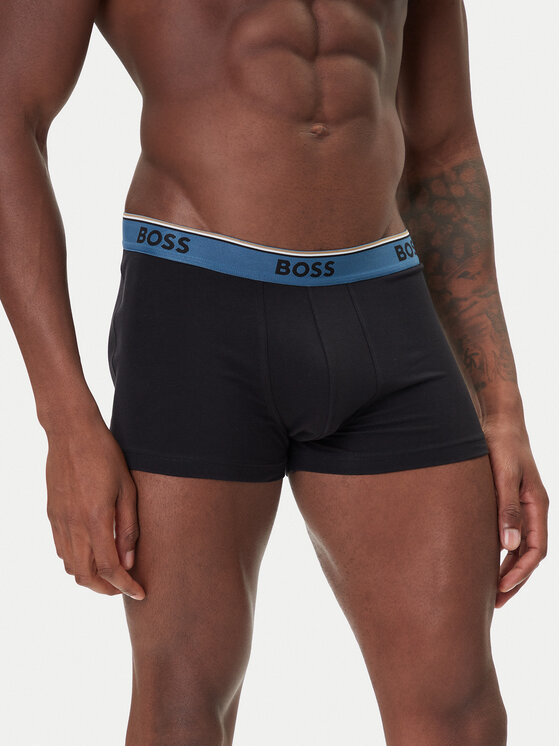BOSS BOSS Komplekti kuulub 3 paari boksereid 50531684 Must