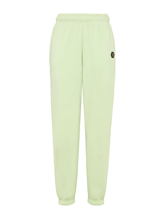 PHILIPP PLEIN PHILIPP PLEIN Spodnie dresowe 23413 Zielony Jogger Fit
