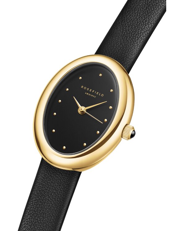 Rosefield Rosefield Zegarek Ovale Czarny