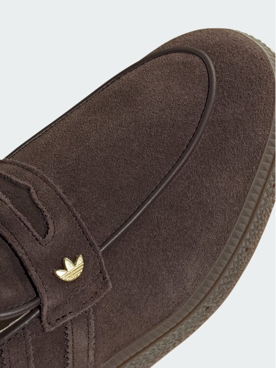adidas adidas Loafersy 163297 Brązowy ciemny