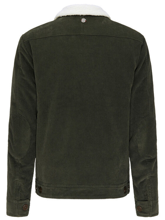 Mustang Mustang Giacca di transizione DANIEL KC LUMBER Verde Regular Fit