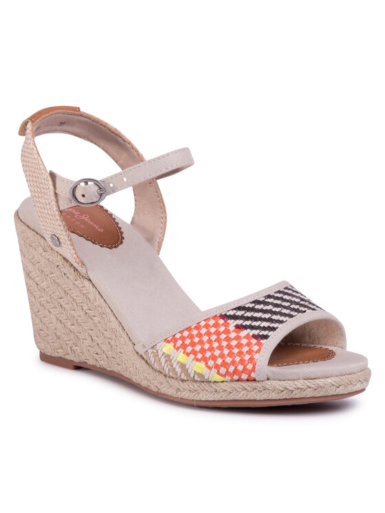 Pepe Jeans Espadrillas Shark Rafy PLS90456 Beige • Modivo.it